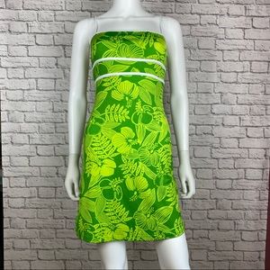 Lime Green Y2K summer dress